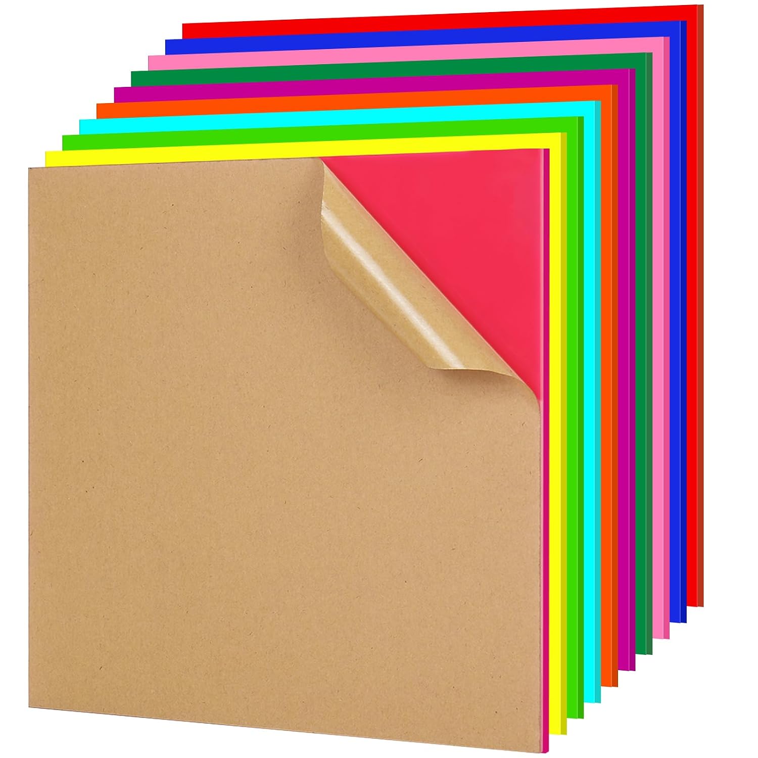 JarThenaAMCS 10Pcs Acrylic Sheets 8 x 8 Inch Pastel Colored Acrylic Sheets Colorful Acrylics Panel for Laser Cutting Engraving Materials DIY Crafts