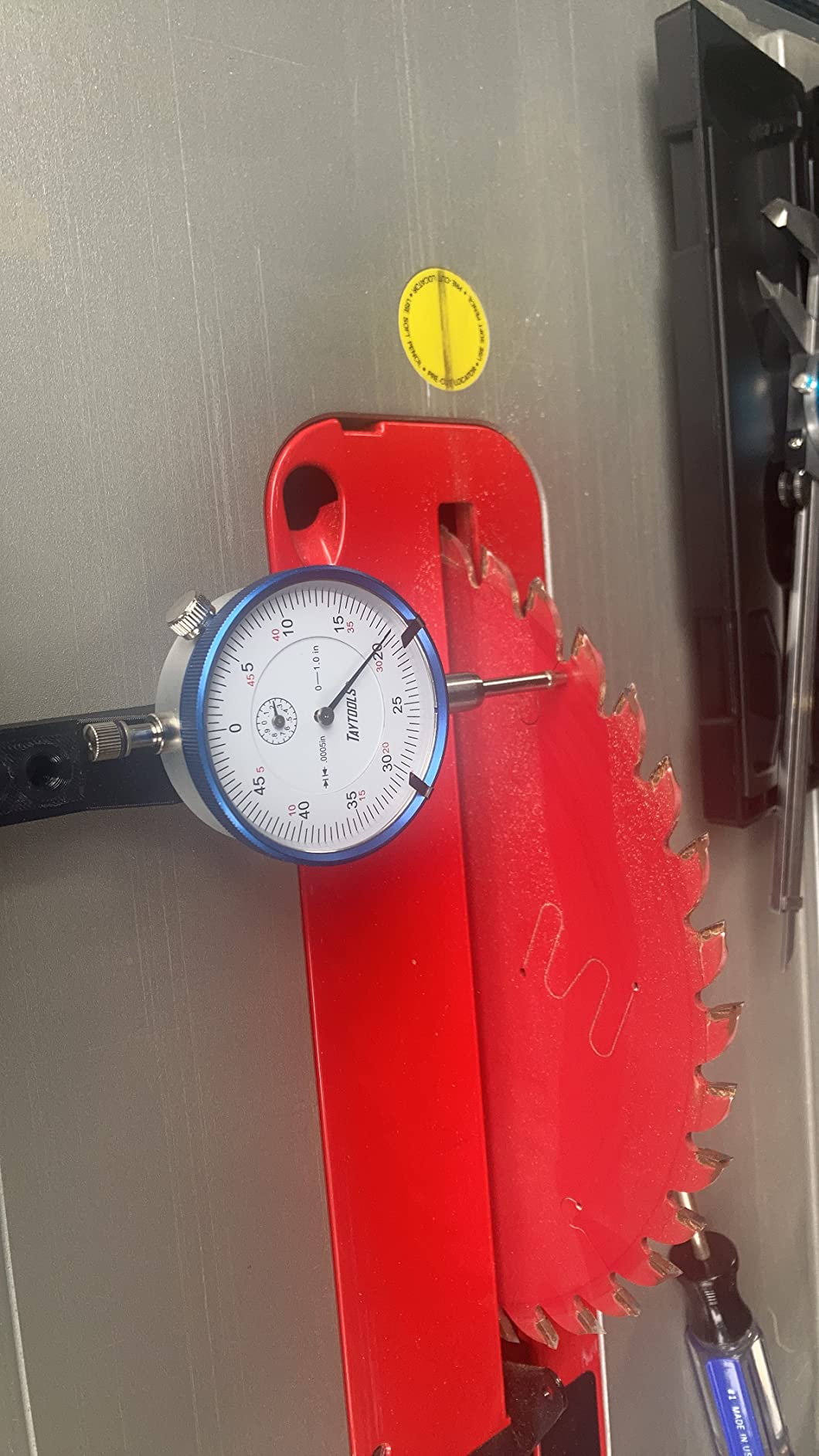 4/mo Finance Table Saw Alignment Gauge Without Dial Indicator