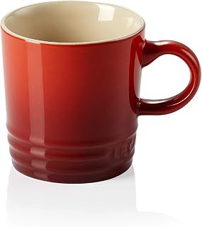 Stoneware Espresso Mug, 100 ml-Cerise, Cherry red