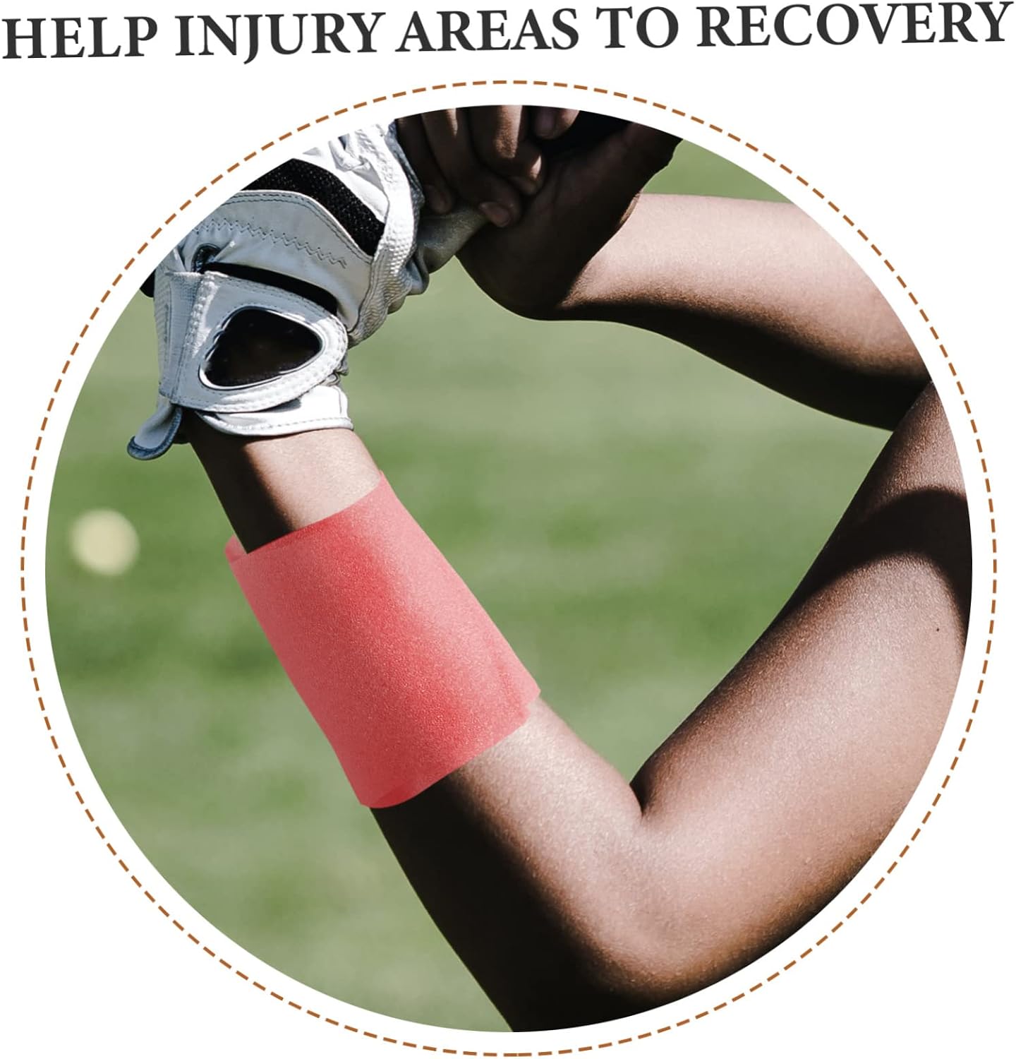 SOLUSTRE 4rolls Muscle Relaxing Tapes Sports Tapes for Fitness Outdoor for Athletes Pre Wrap Elastic