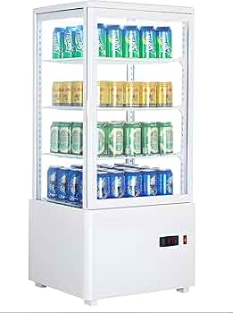 Amazon | 18Depot 冷蔵ショーケース 78L コンパクト 業務・家庭両用