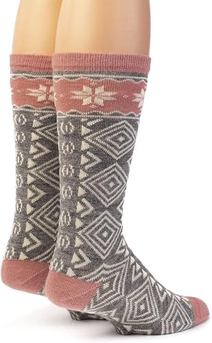 Miniatura 4 de WARRIOR ALPACA SOCKS - Calcetines gruesos de lana de alpaca para hombres y mujeres - Acogedores, suaves, cálidos e hipoalergénicos, 1 par