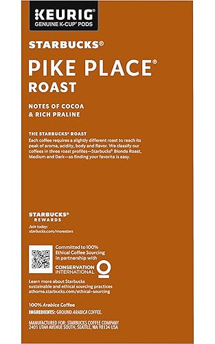 Vista 135 de Starbucks Blonde Roast K-Cup — Cápsulas de café de Veranda Blend para cafeteras Keurig — 1 caja (32 cápsulas)