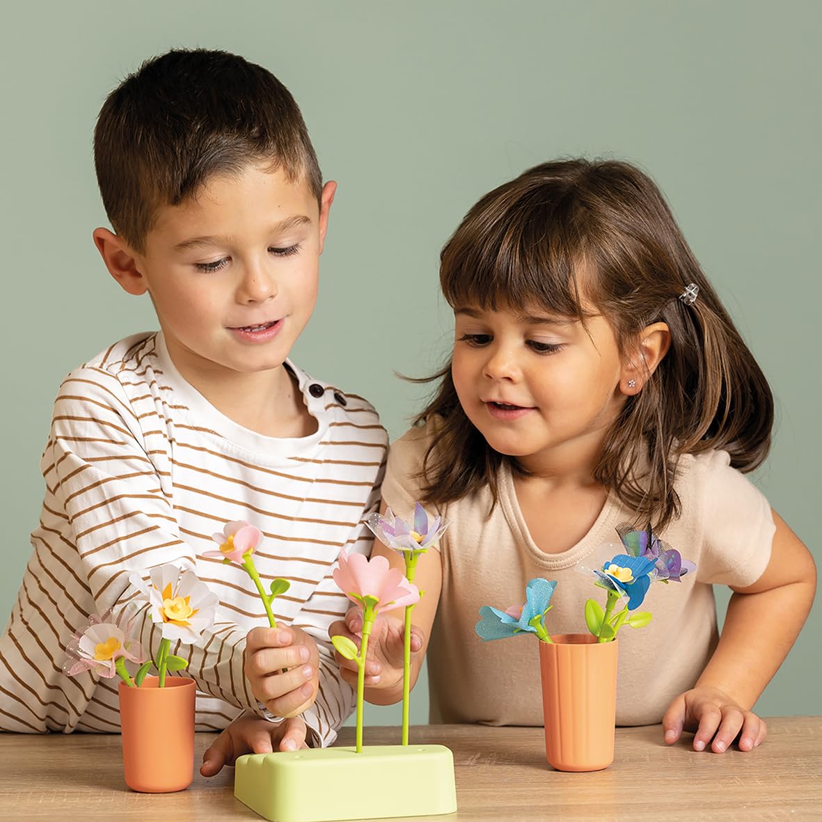 Smoby - Flower Market - Activité Manuelle - Recharge 16 Fleurs pour Le Marché aux Fleurs - A Partir de 3 Ans - Fabrication Française (Lot de 2)