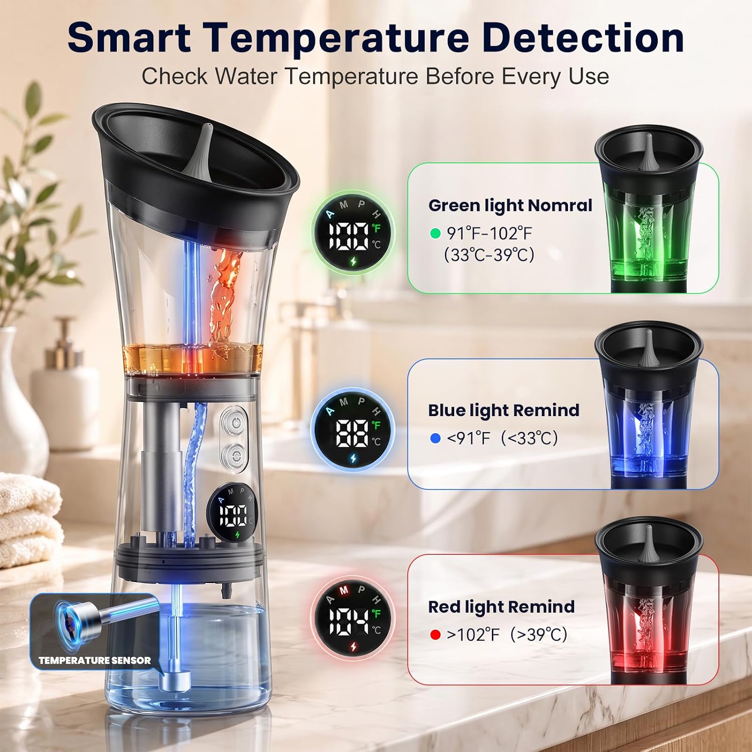 Renergy Ear Wax Removal, Water Temp Sensor, Ear Irrigation Flushing System image 4