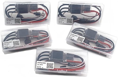 Miniatura 4 de RHINOESC AM32 80A ESC para coche de oruga RC Axial SCX10 Traxxas TRX-4 TRX-6 (Crawler ESC AM32)