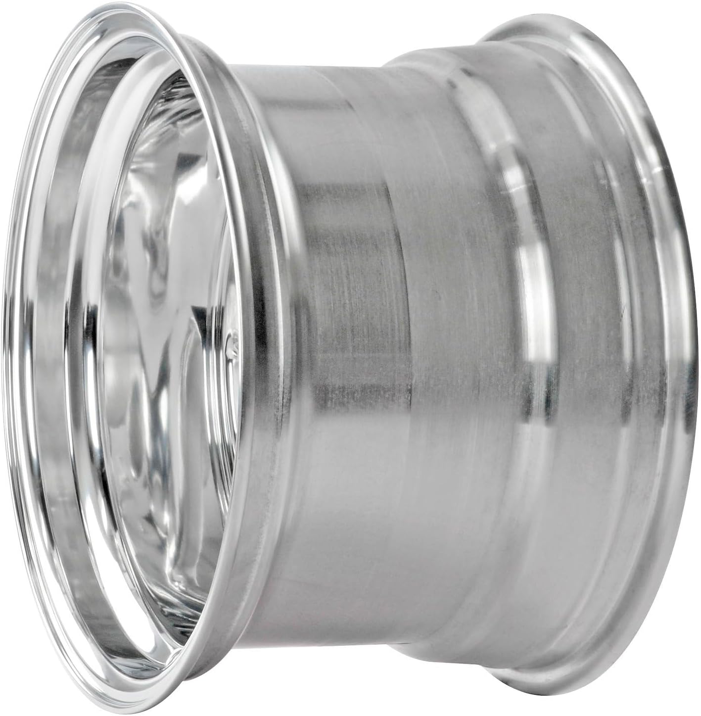JEGS Sport Star Aluminum Wheel 15� x 10� | 5 x 5� Wheel Bolt Pattern Spacing | 0 mm Offset | 5.5� Backspacing | Polished Finish | 3.27� Center Bore | Includes Center Cap