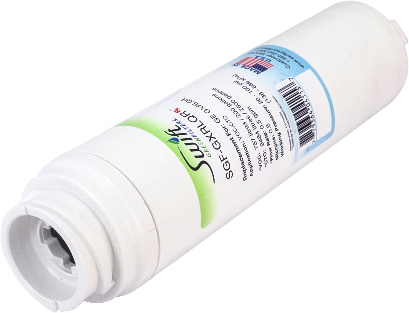 SGF-GXRLQR Replacement Water Filter for GE GXRLQR by Swift Green Filters(1Pack)