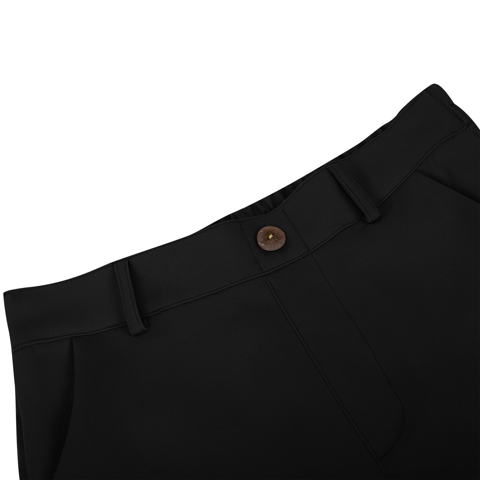 WWricotta Pantaloni per Bambine Pantaloni Eleganti per Bambini Elasticizzati con Tasche Taglia 5-14 Anni/A