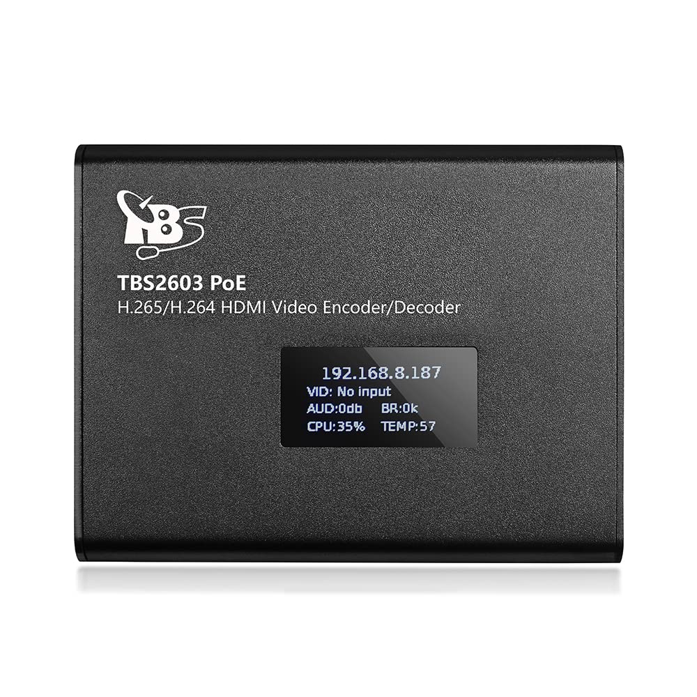 Amazon.com: TBS2603 PoE NDI|HX Supported H.265/H.264 Video Encoder