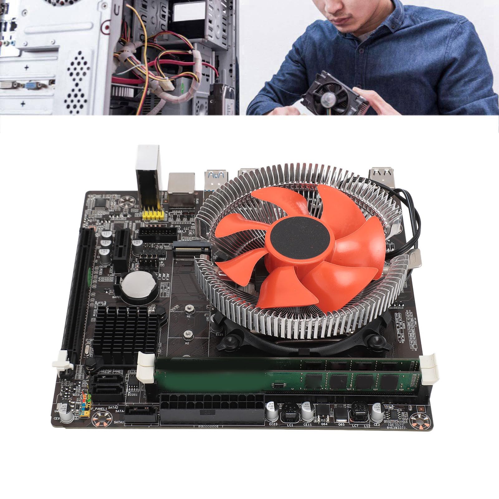 Amazon | B75マザーボードCPUセット、冷却ファン付きマザーボードCPU