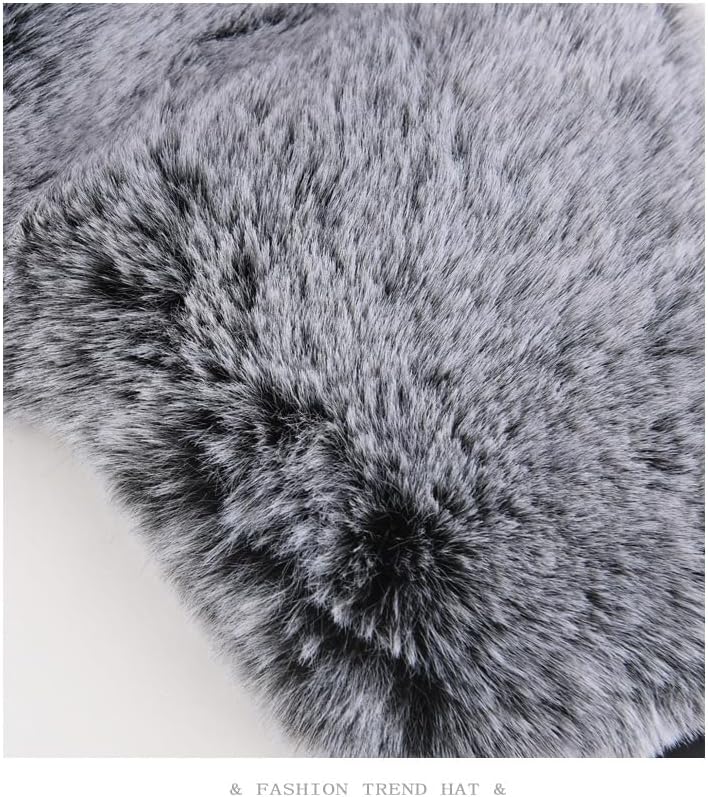 Mens Winter Trapper Hat with Ear Flaps Ushanka Lined Reflective Ski Cap Aviator Windproof Warm Hunting Cycling Snow Hat - Image 6