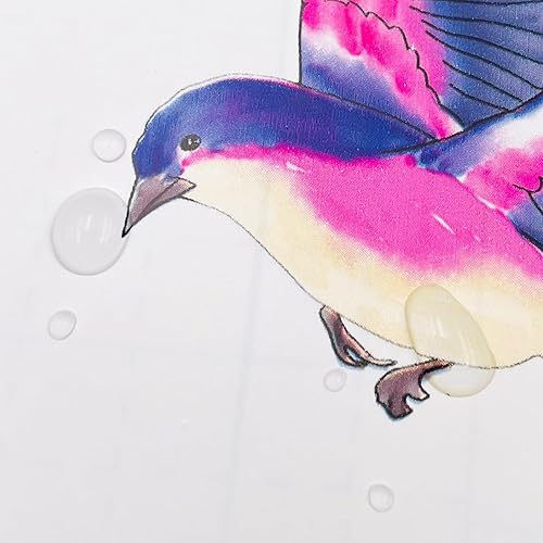 Miniatura 6 de Yifely Peel & Stick - Revestimiento de estante extraíble para cubrir apartamentos, armarios de mesitas de noche, pájaros melocotón, 17.7 pulgadas