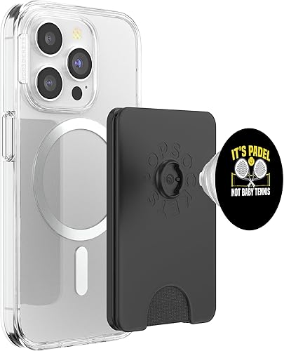 Miniatura 3 de Its Padel Not Baby Tennis Padel Racquet Paddle PopSockets PopWallet for MagSafe