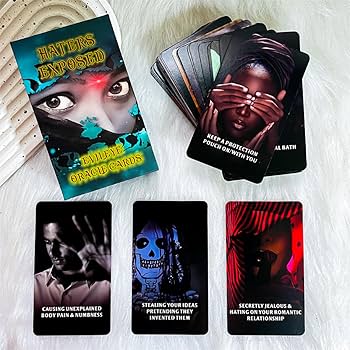 Amazon.co.jp: ZHQGYN イーブルアイ オラクルカード 嫌悪者たち