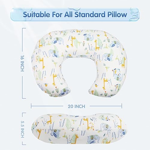 Miniatura 2 de Almohada de lactancia, almohada de lactancia materna, esencial de lactancia ergonómica para biberón y lactancia materna con funda de almohada