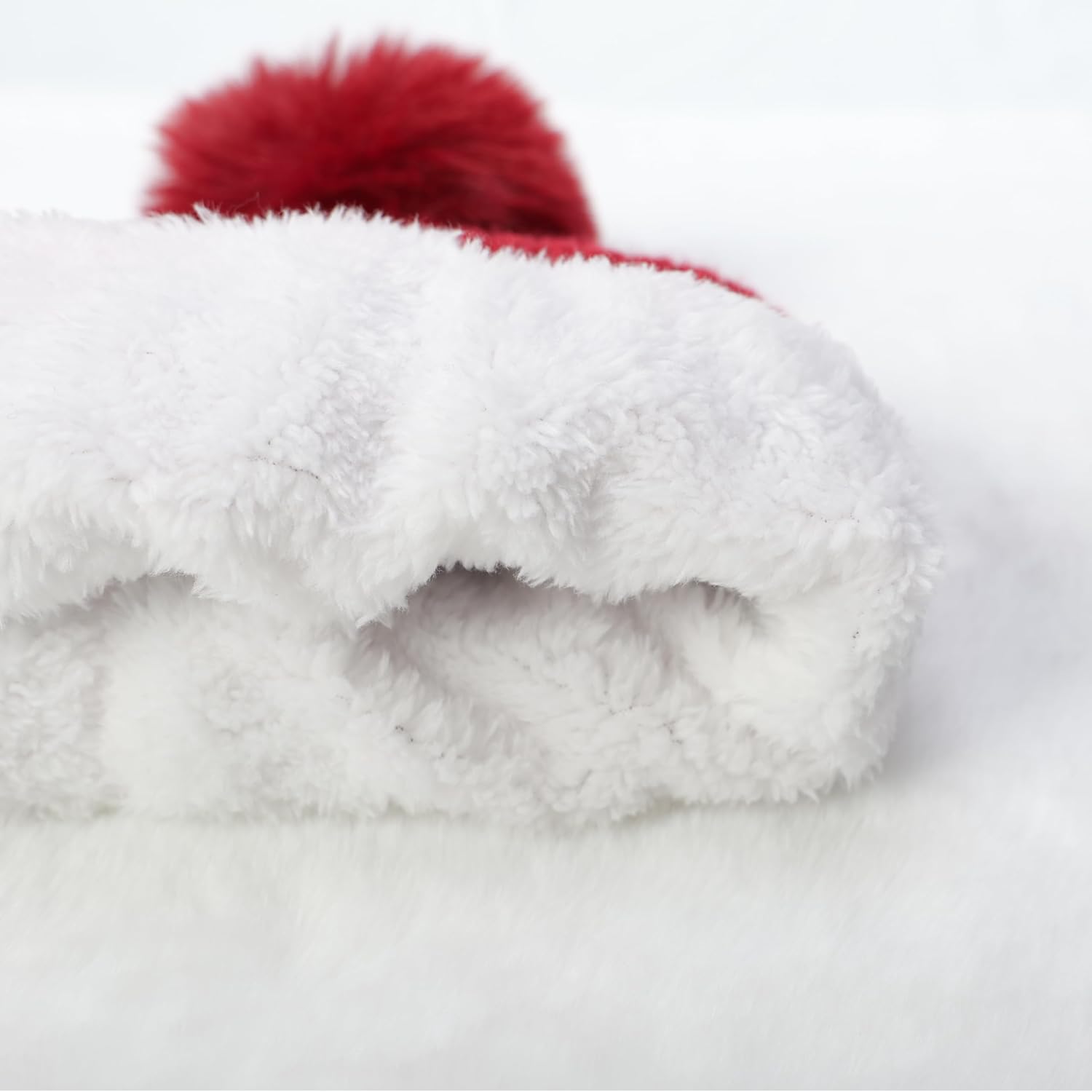 Cyihual Womens Winter Hat Gloves Scarf Set, Touchscreen Gloves, Fleece Lined Knit Beanie & Neck Warmer | 3 in 1 Set - Image 5