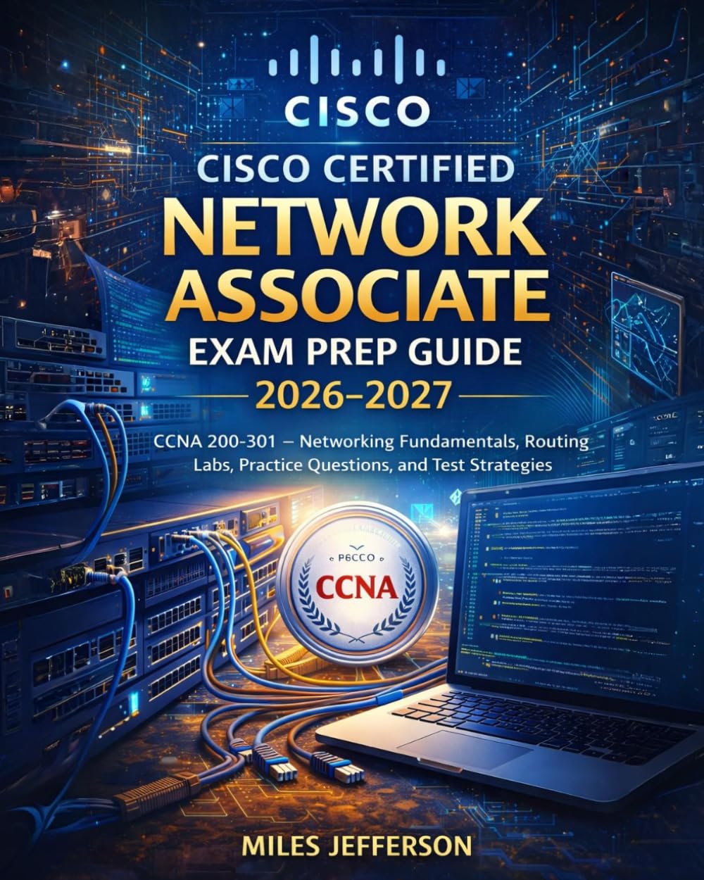 Cisco Certified Network Associate Exam Prep Guide 2026–2027: CCNA 200-301 – Networking Fundamentals, Routing Labs, Practice Questions, and Test Strategies
