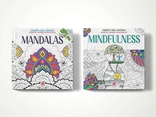 Coleção Jardim dos Sonhos | Mandalas + Mindfulness - Livro de Colorir Adulto