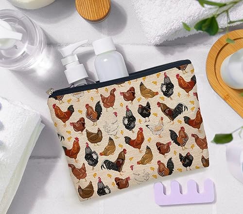 Miniatura 7 de IWXYI Just A Girl Who Love Tortles Starfish Decor Bolsa de cosméticos, Estrellas de mar y tortuga, bolsa de maquillaje para mujer, bolsa con