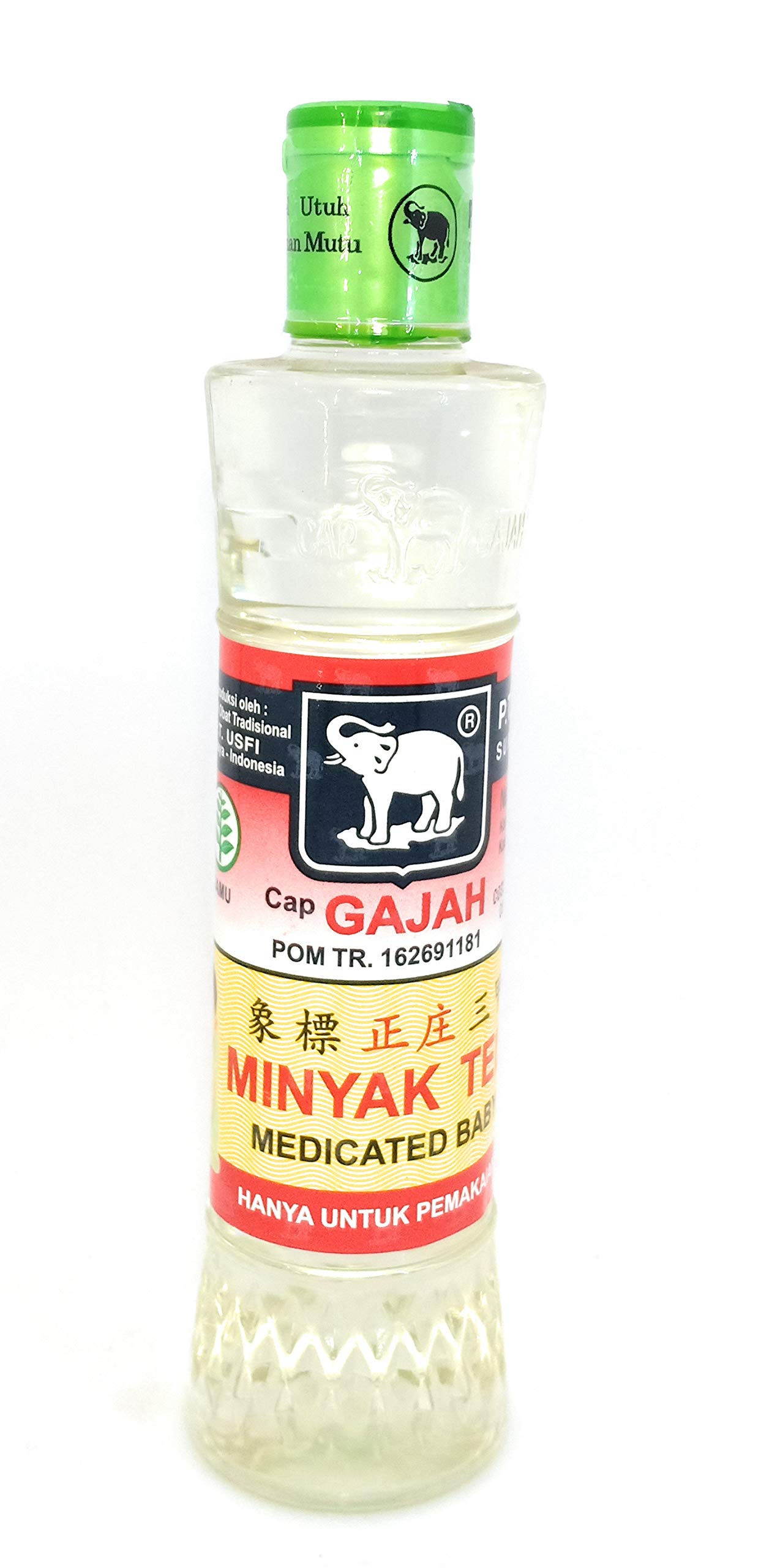 Cap Gajah Minyak Telon (Medicated baby Oil), 120 ml (Pack of 3)