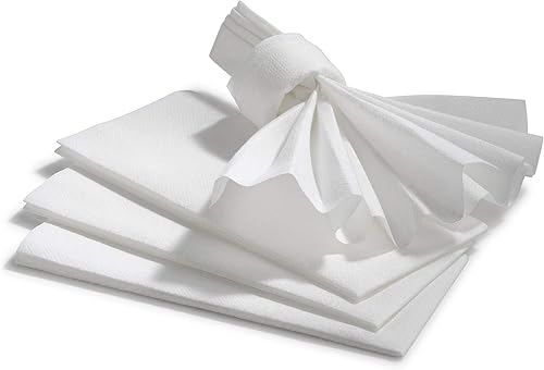 Miniatura 6 de Toallas desechables de lino para invitados, 12 x 17 pulgadas, hechas en Estados Unidos, servilleta de papel suave y absorbente para baño, cocina o