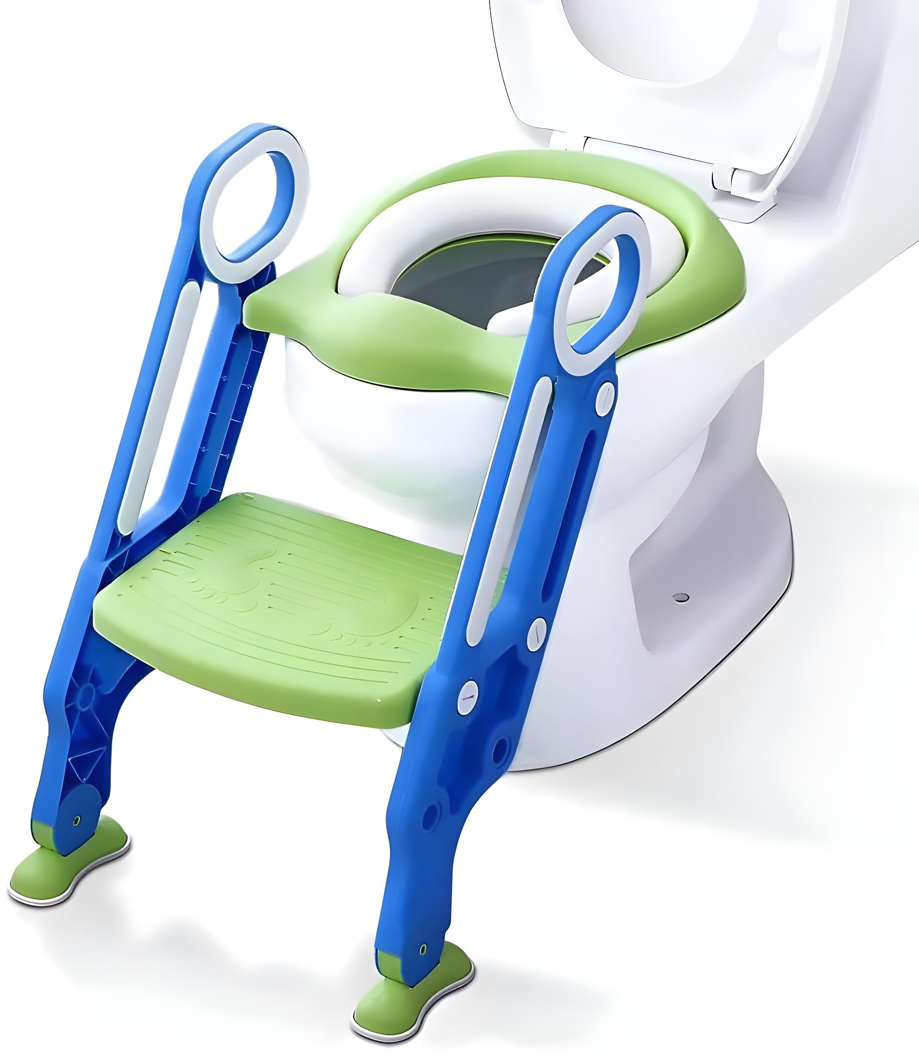 The First Year Potty Training System, Thickened Toilet Seat for Kids With Anti-fall Safety Handrail, Potty Training Seat, Toddler Stool Potty, Boys/Girls