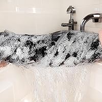 Vista 4 de Juego de 4 toallas de mano para baño, algodón suave y absorbente, juego decorativo, lindas toallas de baño en blanco y negro, 13 x 29 pulgadas