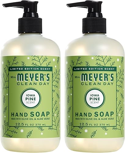 Miniatura 398 de Mrs. MEYER'S Variedad de jabón líquido para manos, 1 repuesto de bayas de ciruela, 1 jabón de manos de ciruela y bayas, 2