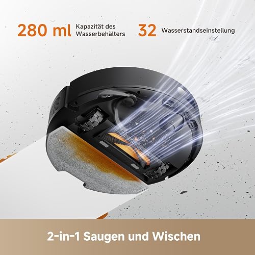 dreame D20 Air Plus Robot Aspirateur Laveur avec Aspiration de 20 000 Pa - 7