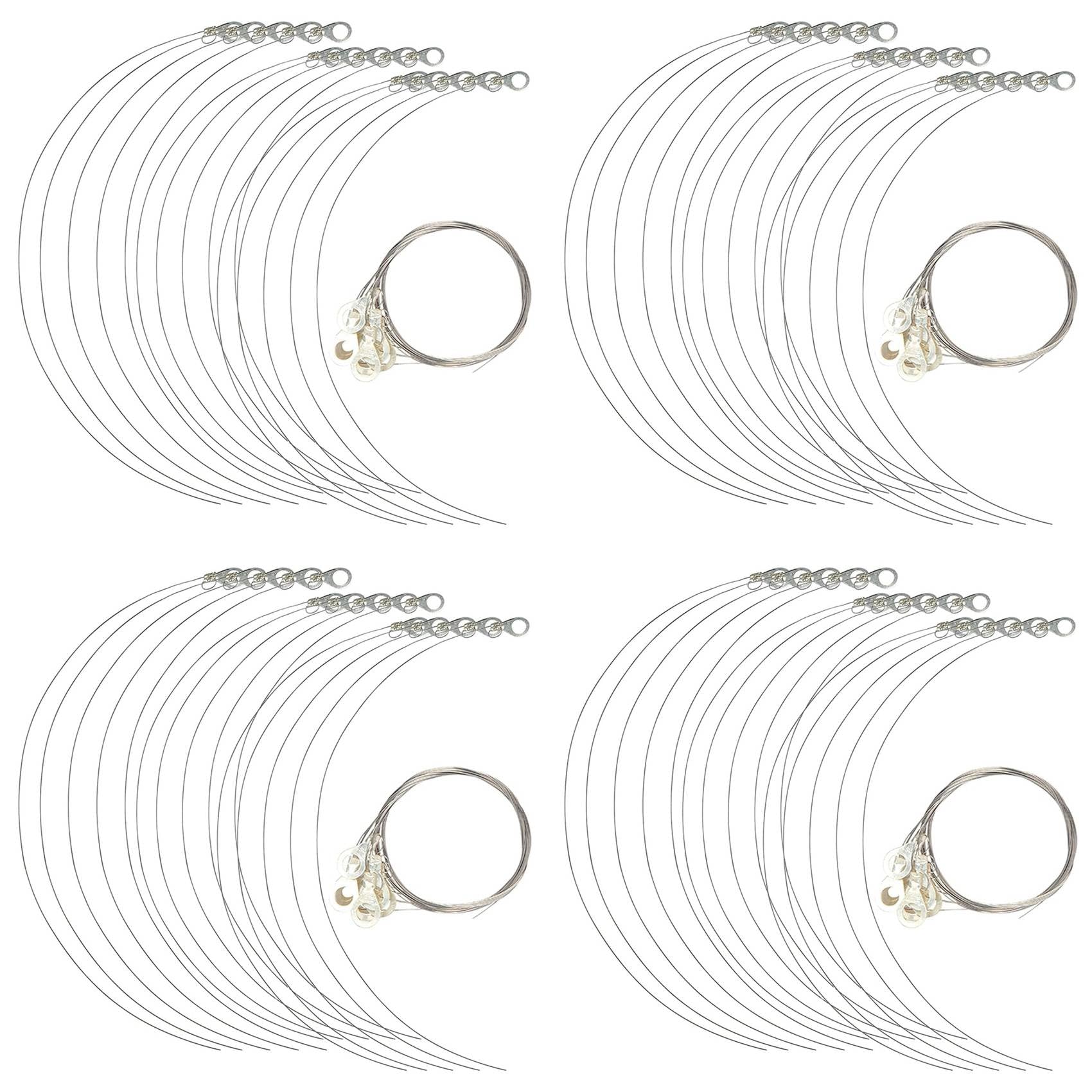 Hndhbfgrt 60 PCS Soap Cutter Replacement Wires, Stainless Steel Slicer Wire Soap Strings Cheese Slicer Cutter Wires