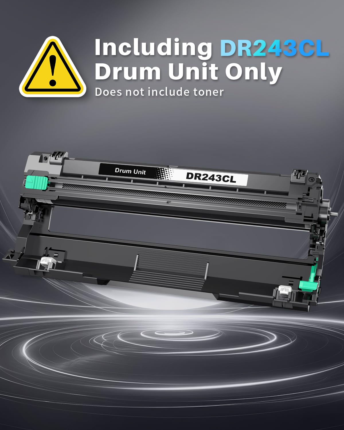 INK4U Tambour DR243CL Compatible pour Brother DCP-L3550CDW DCP-L3510CDW MFC-L3770CD HL-L3230CDW HL-L3270CDW MFC-L3750CDW MFC-L3730CDN (4pack)