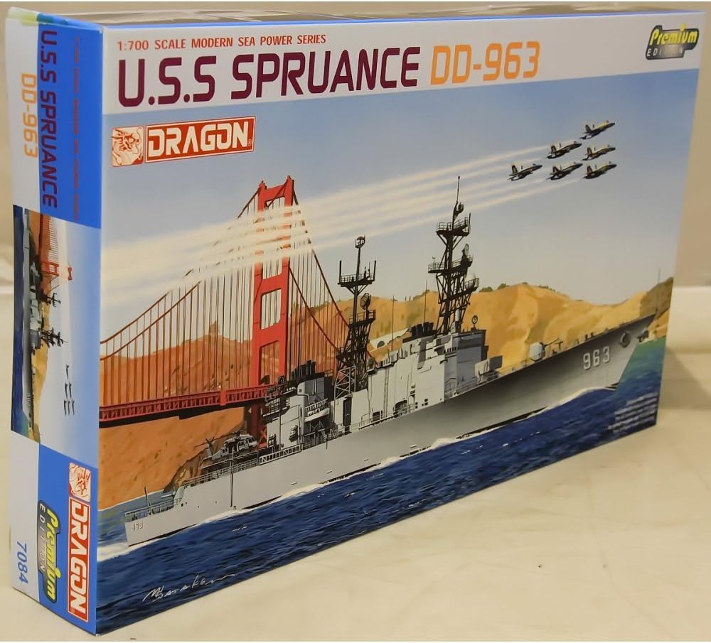 Dragon 1/700 U.S.S. Spruance