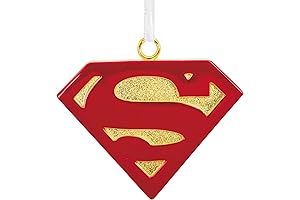 Hallmark DC Premium Superman Shield Christmas Ornament