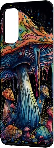 Miniatura 2 de Funda de arte psicodélico colorido de hongos trippy para Galaxy S20+