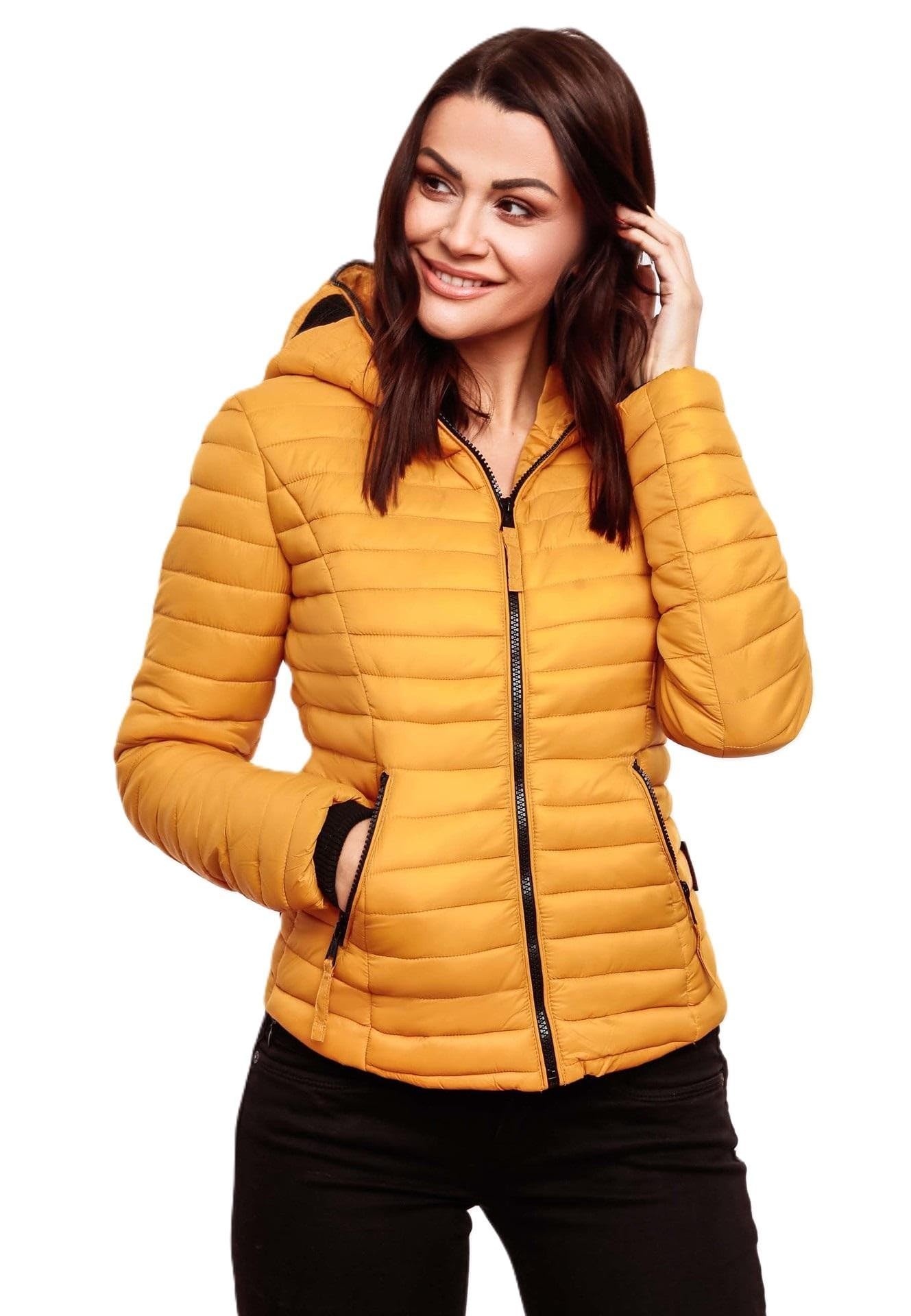 Navahoo Steppjacke Kimuk Damen Gelb Größe S