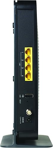 Miniatura 3 de NETGEAR N450-100NAS (8x4) WiFi DOCSIS 3.0 Cable Modem Router (N450) Certificado para Xfinity de Comcast, Spectrum, Cox, Cablevision y más