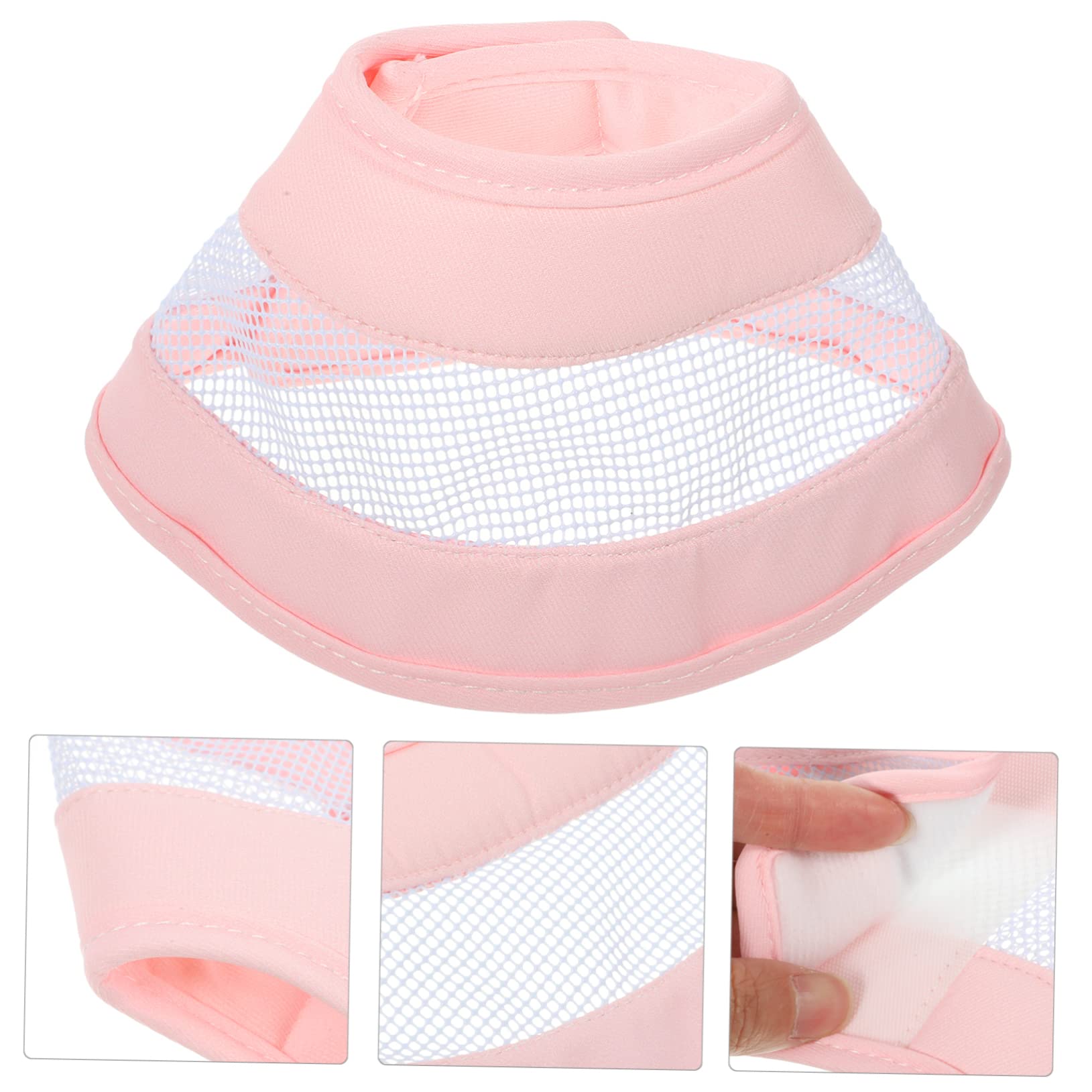 Kisangel 4piezas Collar Cono para Gato y Collar De para Evitar Lamer y Rasguñar Suministros para Mascotas