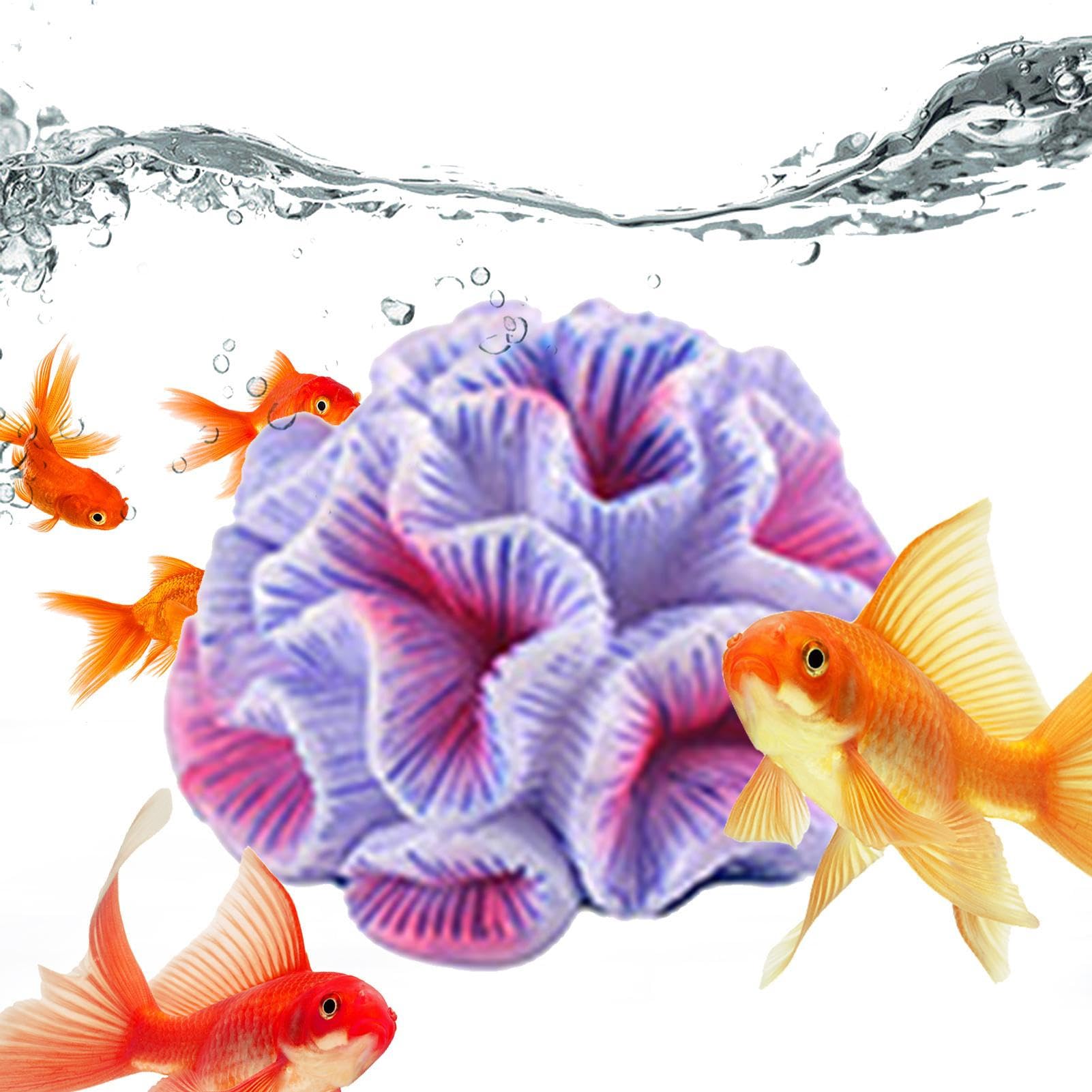 Corail de mer Artificiel pour travaux manuels, Petits coraux, décoration paysagère, décoration de Paysage pour Aquarium, Bureau, Terrarium d'animaux et