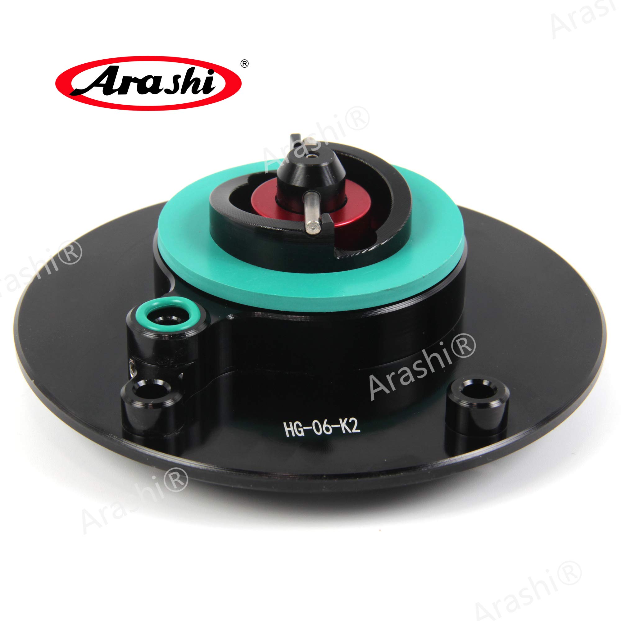 Amazon.com: Arashi CNC Keyless Fuel Tank Gas Cap Cover for