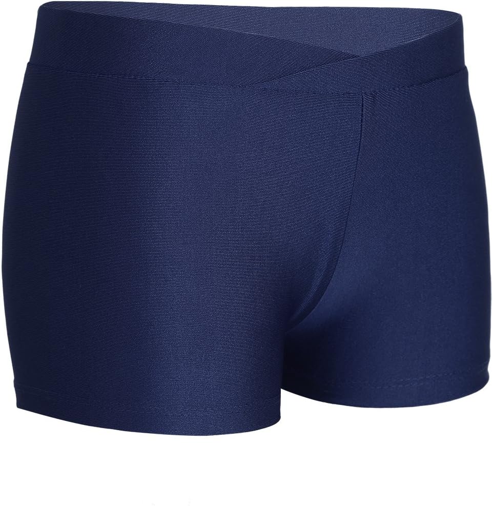 Alvivi Kids' Girls' Boy Cut Ballet Dance Booty Shorts Gym Sports Yoga Cycling Running Shorts Hot Pants
