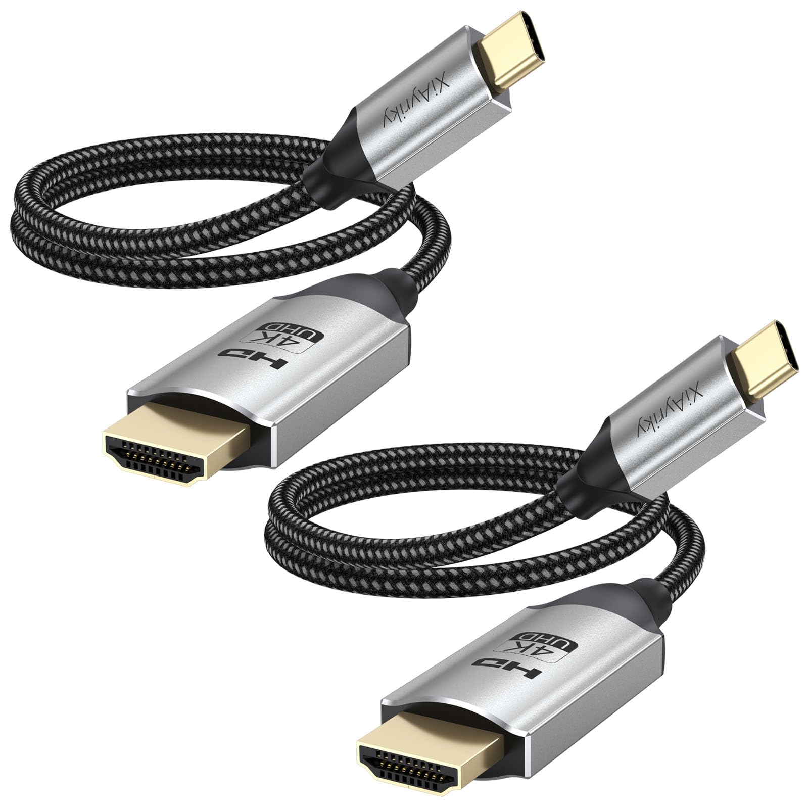 Cable USB C a HDMI compatible con Thunderbolt 4 y 5 para iPhone 15 y iPad Pro 4K 8
