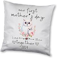 Vista 9 de Funda de almohada personalizada para el hogar, regalo para mamá, abuela, para ella