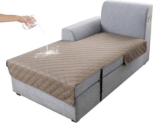 Miniatura 34 de Genina Funda de Sofá Impermeable, Lavable Antideslizante de 78 Pulgadas Fundas de Sofá con 3 Cojines, Fundas de Sofá Seccional para Mascotas