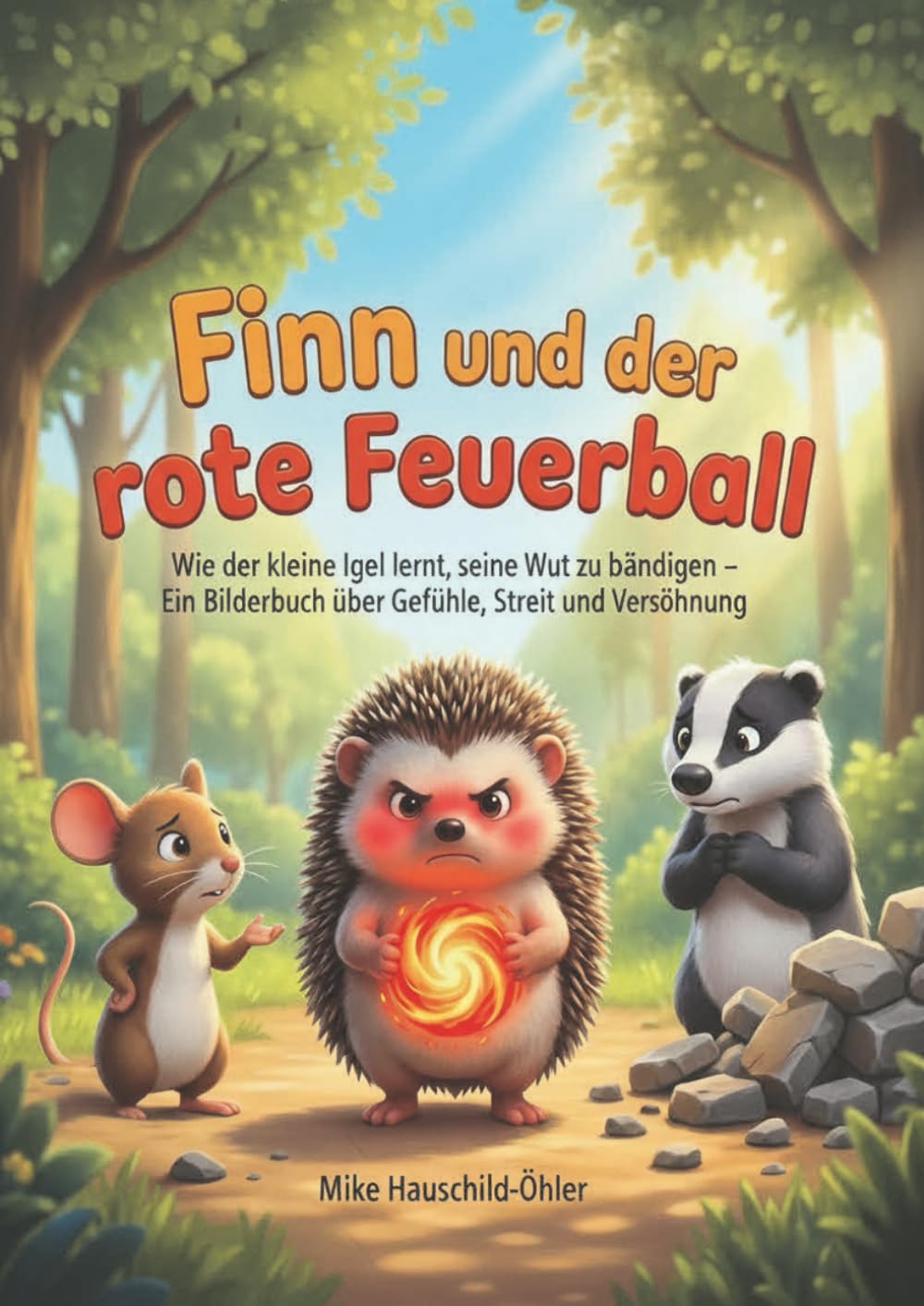 Finn und der rote Feuerball: Wie der kleine Igel lernt, seine Wut zu bändigen – Ein Bilderbuch über Gefühle, Streit und Versöhnung (Finn und seine Freunde)