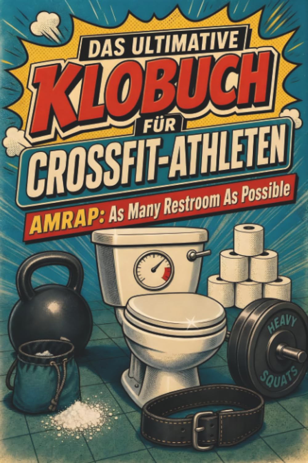 Das ultimative Klobuch für CrossFit-Athleten: AMRAP: As Many Restroom As Possible. Lustiges Geschenk mit Lifehacks, Fun Facts und Geschichten