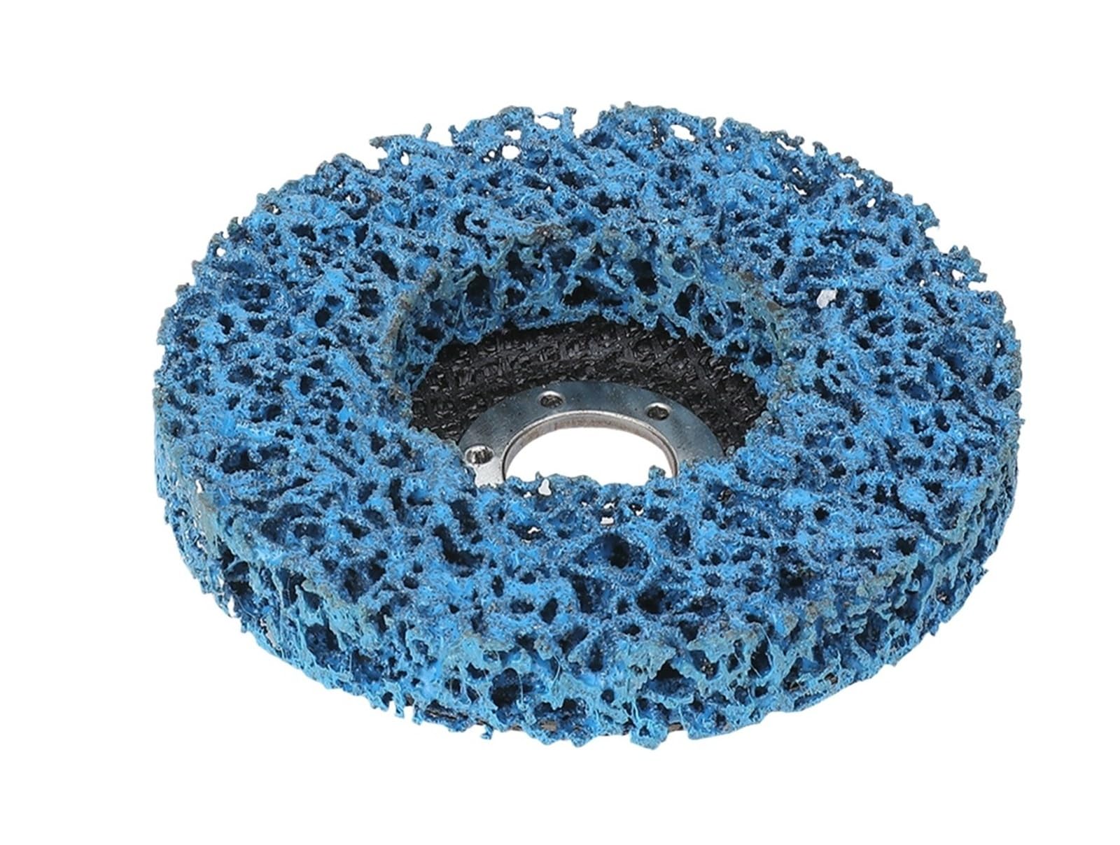 Poly Strip Abrasive Disc Rust Paint Remover Cleaning Grinding Wheel for Angle Grinder Paint Removal Grinding Wheel(5pcs 100x14x16mm)