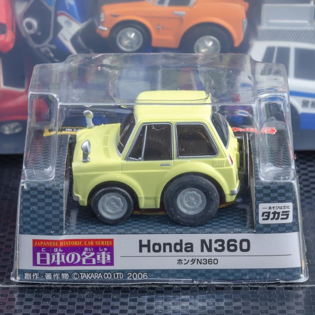 チョロQ ホンダ　N360 チョロQ】ホンダ N360 3種比較 (STD,こだわり,CARトップ