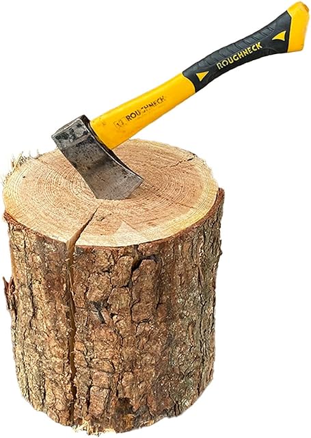Large Heavy Duty Firewood Chopping Cutting Log Splitting Fire Wood Chop Making Kindling Block Logs Stump Base - Suitable for Garden Stool Making & Rustic Wedding Event Occasion Feature