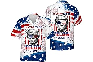 Parvii Custom Trump Hawaiian Shirts: Gear Up for the 2024 Election!